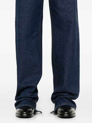 GUCCI Classic Wide-Leg Denim Jeans for Men