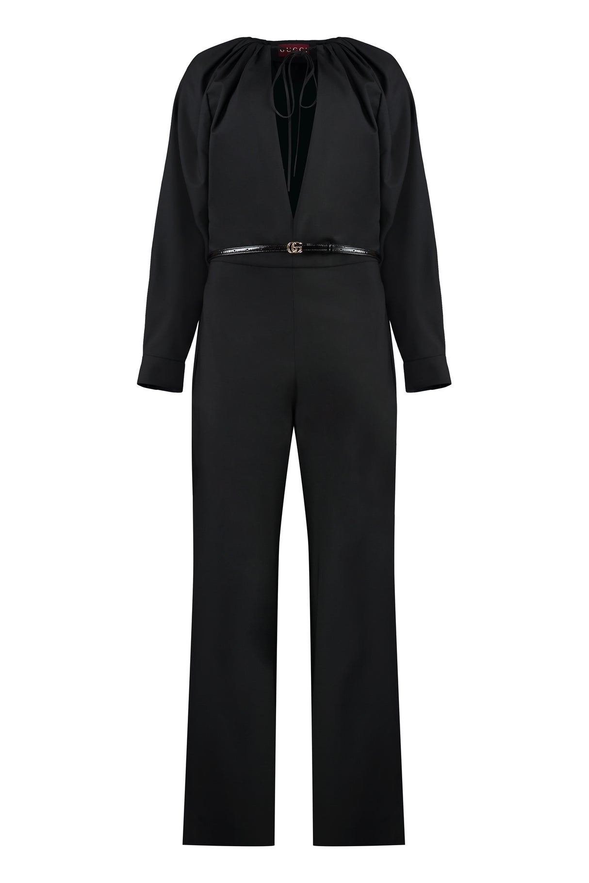 GUCCI Elegant Long Wool Jumpsuit for Women