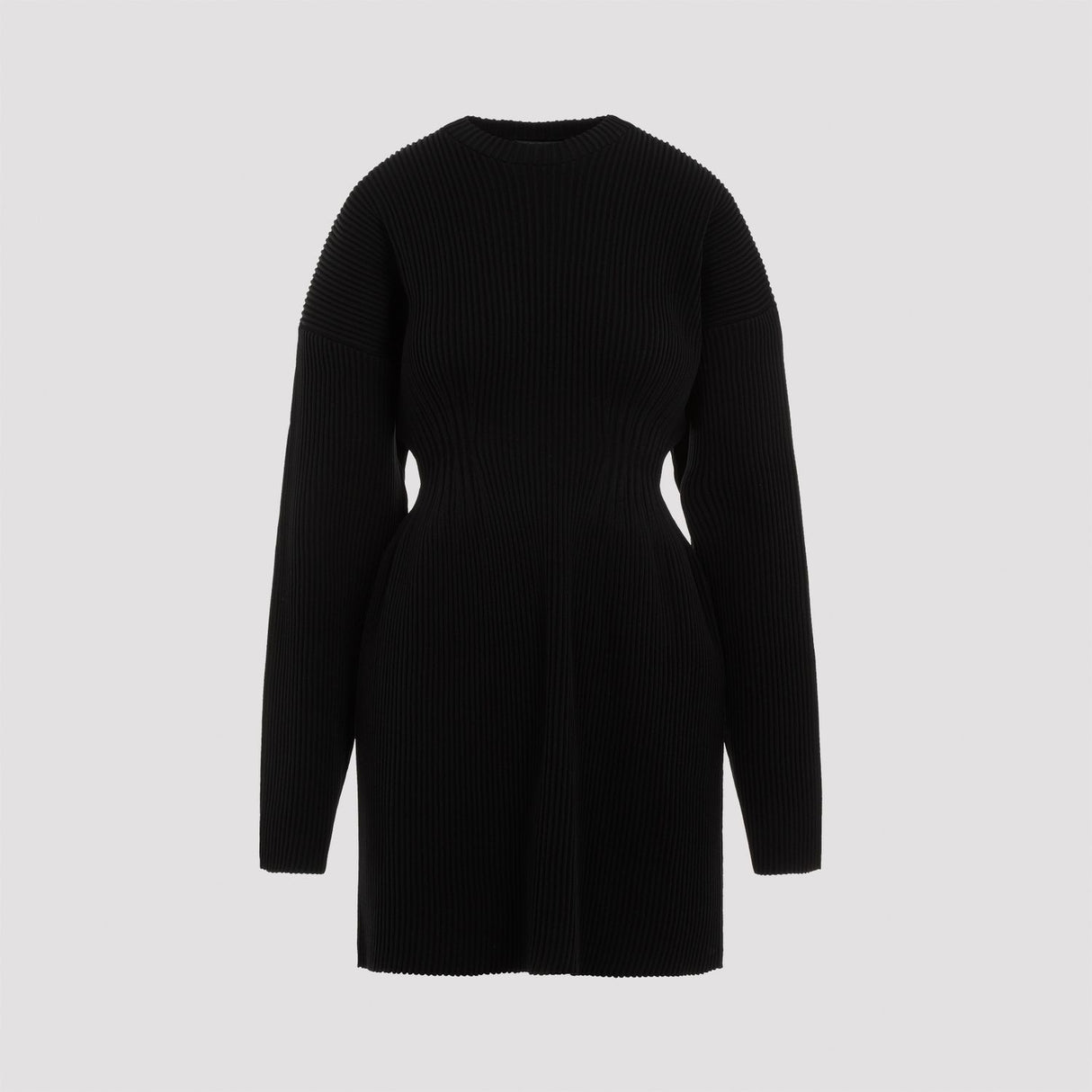 BALENCIAGA Sleek Hourglass Mini Dress