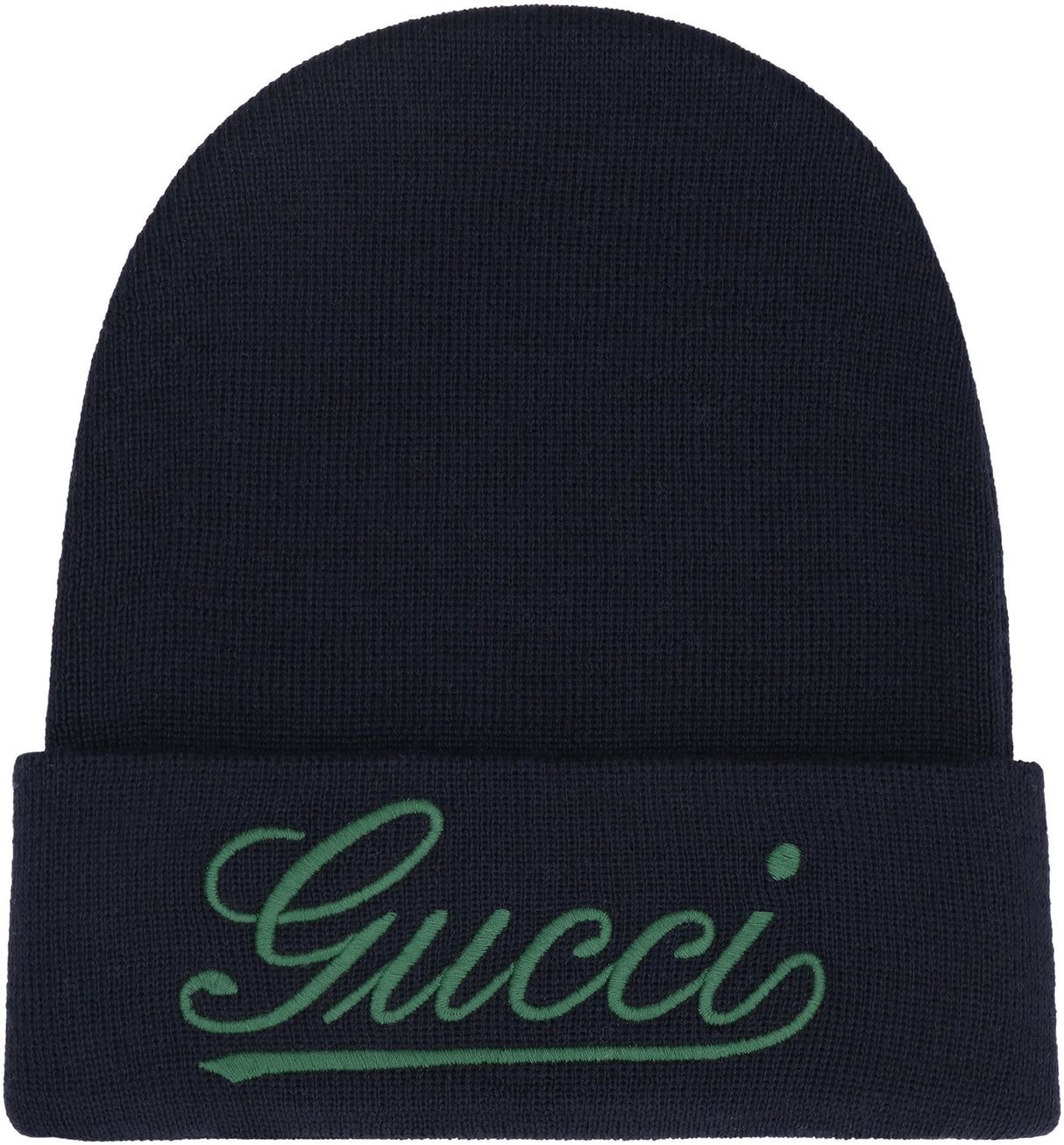 GUCCI Classic Wool Hat with Turn-Up Brim