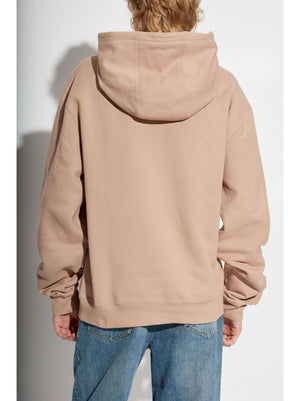 SAINT LAURENT Oversized Soft Cotton Hoodie