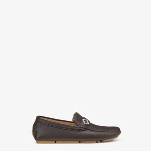 FENDI Elegant Men's Leather Loafers for Fall/Winter 2024