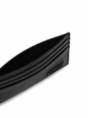 FENDI Sleek Black Card Case for Men - SS22 Collection