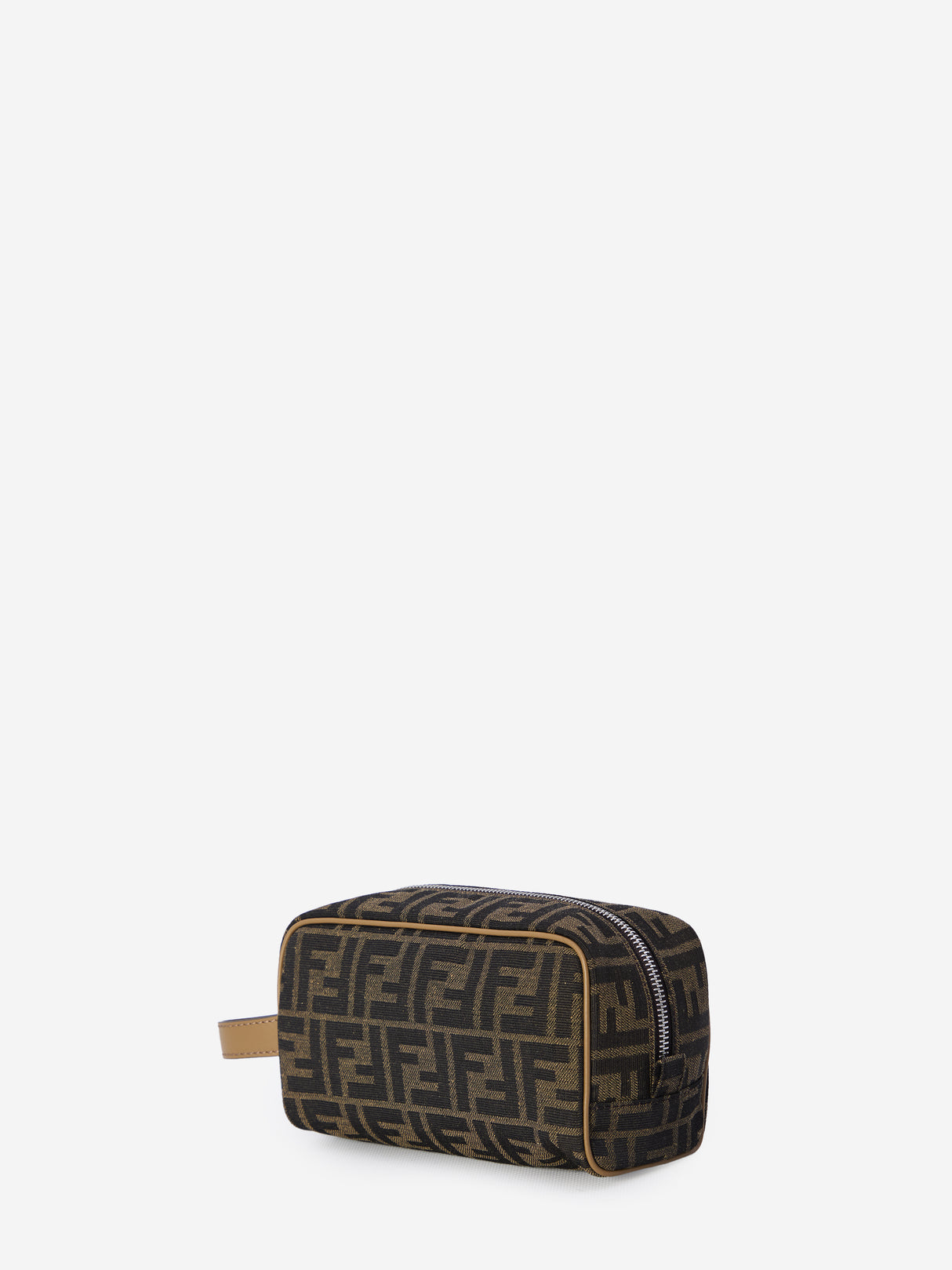 FENDI Mini Black Jacquard Toiletry Case