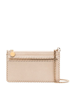 STELLA MCCARTNEY Chic Neutral-Toned Mini Clutch for Women