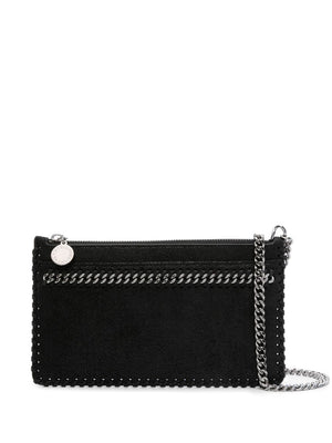 STELLA MCCARTNEY Elegant Falabella Mini Pouch with Chain Detail