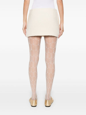 GUCCI Thigh-Length Mini Bouclé Skirt