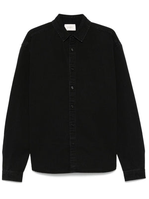 SAINT LAURENT Cascading Elegance Button-Up Shirt