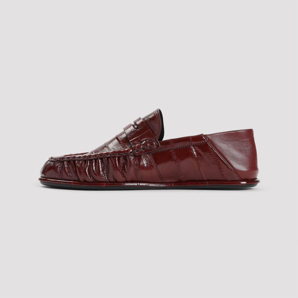 SAINT LAURENT Luxurious Lambskin Loafer Slippers for Women