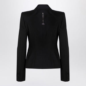 ALEXANDER MCQUEEN Single-Breasted Wool Jacket for Women