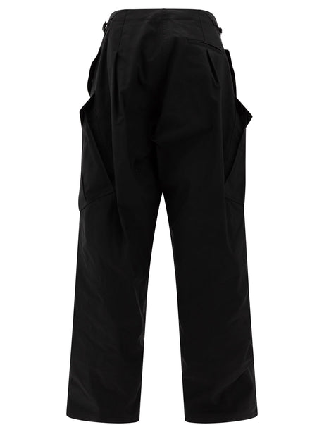 ALEXANDER MCQUEEN Oversize Cargo Trousers - Low Rise Fit