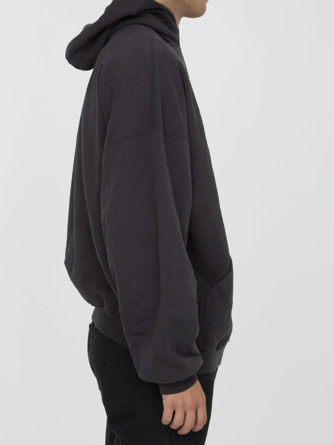 BALENCIAGA Oversized Paris Motif Hoodie