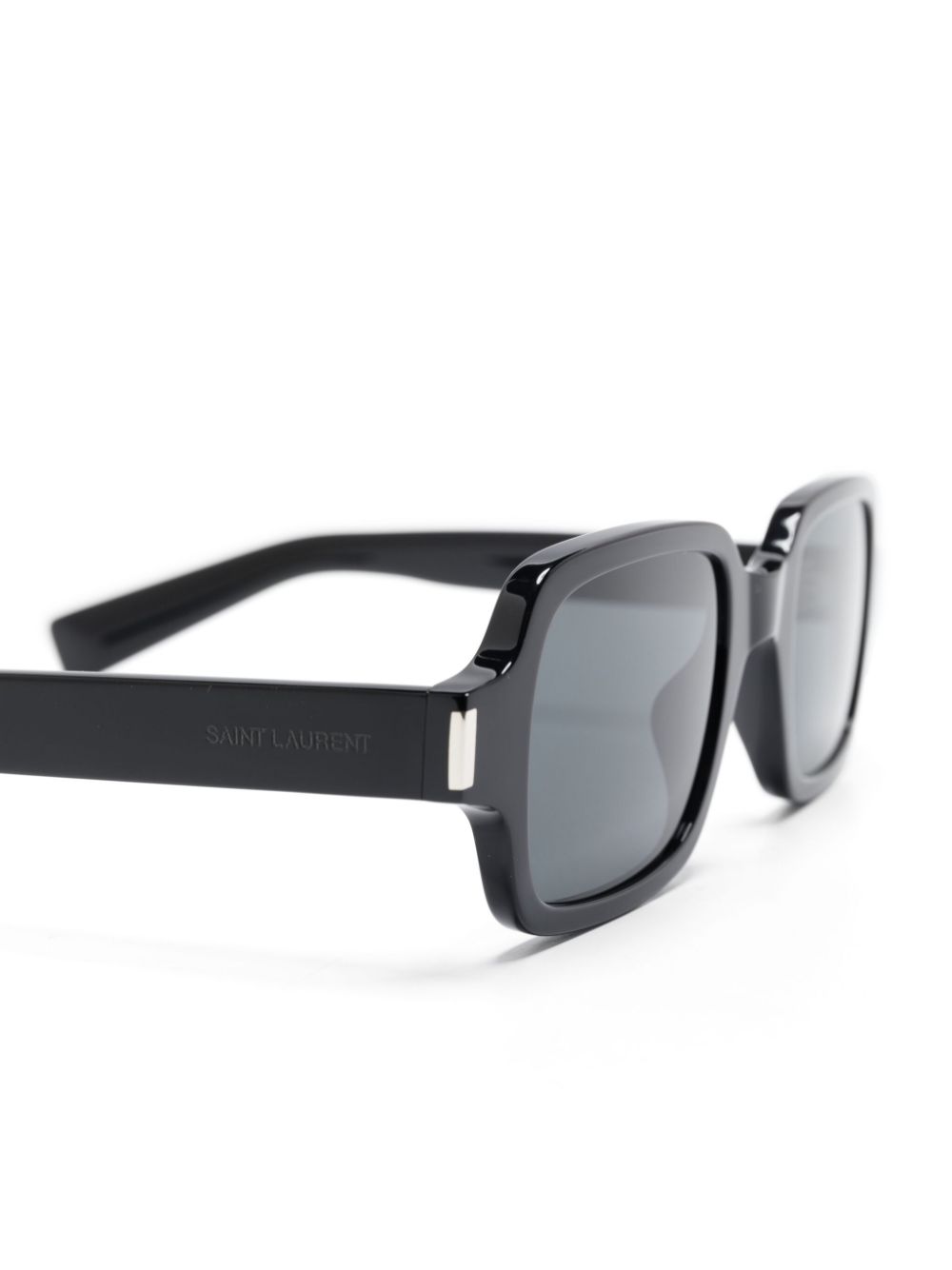 SAINT LAURENT Stylish Square Frame Sunglasses with UV Protection