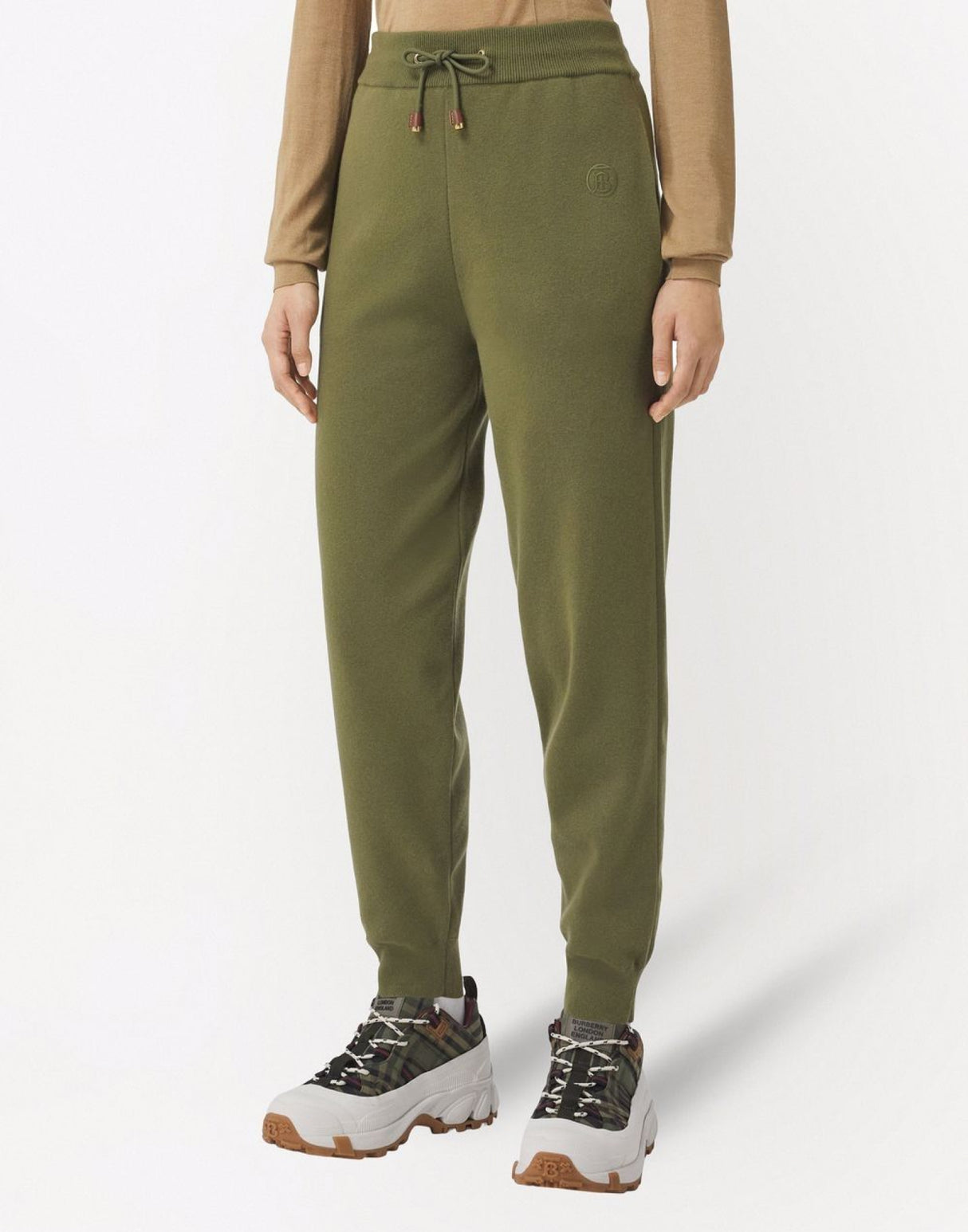 BURBERRY Cashmere Blend Joggers for Women