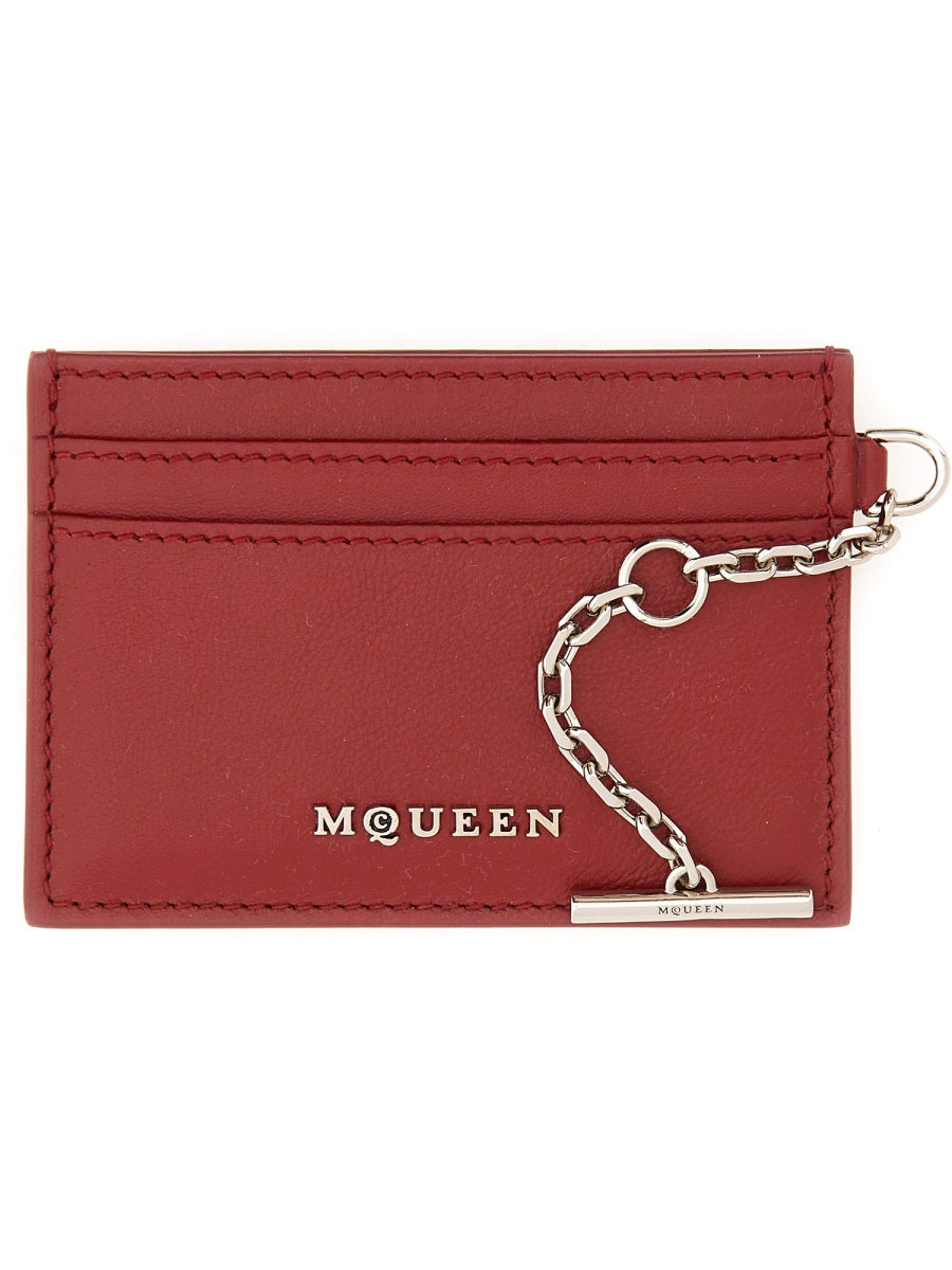 ALEXANDER MCQUEEN Mini Sling Card Holder