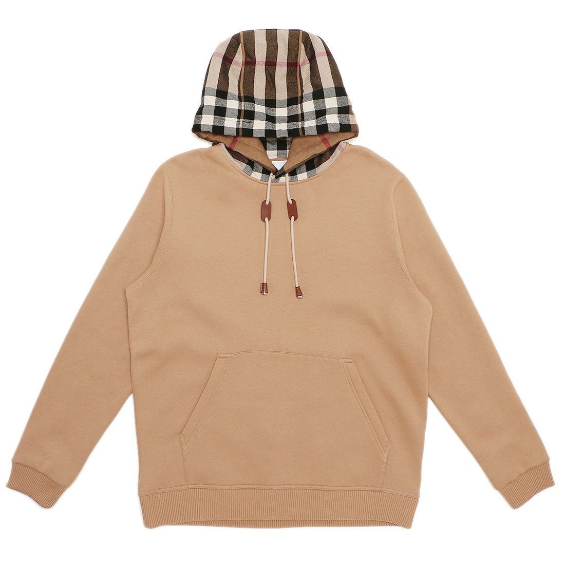 BURBERRY Camel Cotton-Blend Crewneck Sweatshirt