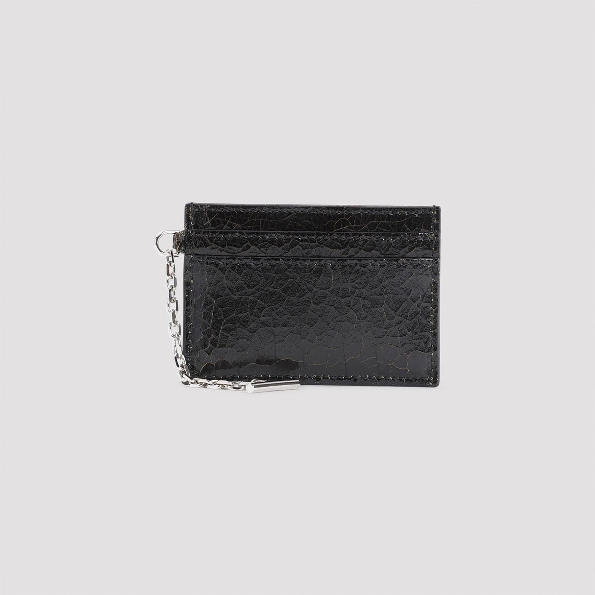 ALEXANDER MCQUEEN Mini Leather Sling Card Holder