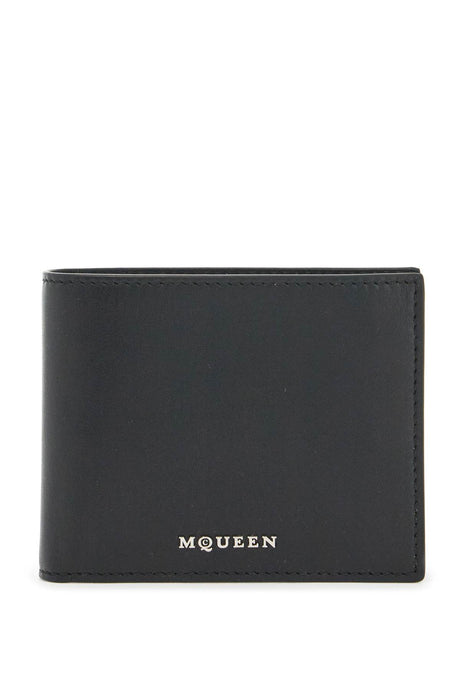 ALEXANDER MCQUEEN Mini Smooth Leather Bifold Wallet