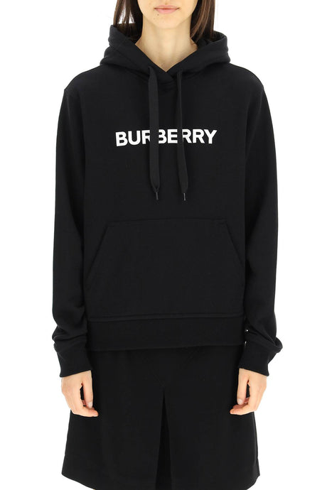 BURBERRY Horseferry-Print Hoodie for Women in Black - FW23 Collection