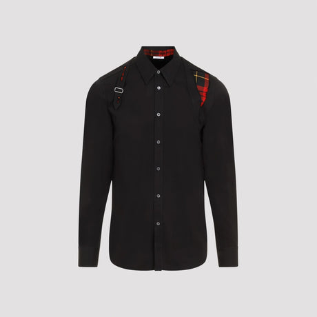 ALEXANDER MCQUEEN Distressed Harness Shirt - FW24 Collection