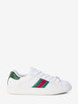 GUCCI Chunky Lace-Up Sneakers with Maxi Metal Plate - Height 3.6cm