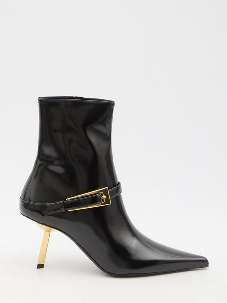 SAINT LAURENT Sophisticated Knee-High Boots with Stiletto Heel