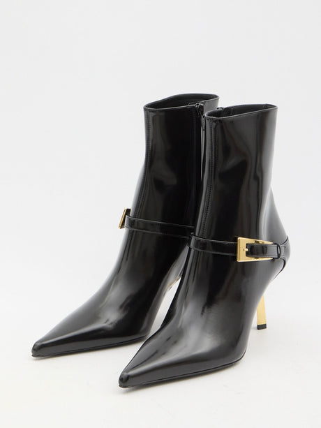 SAINT LAURENT Sophisticated Knee-High Boots with Stiletto Heel