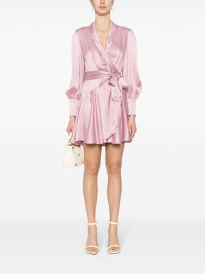 ZIMMERMANN Flirty and Feminine Mid Skirt in Pretty Pink