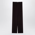 SAINT LAURENT Sophisticated Silk Pleated Trousers for Women