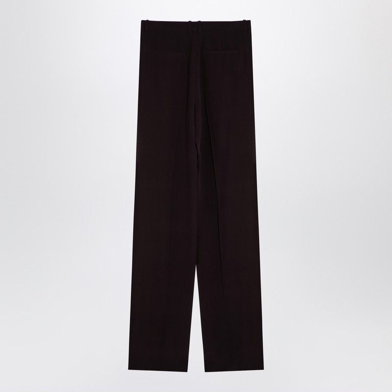 SAINT LAURENT Sophisticated Silk Pleated Trousers for Women