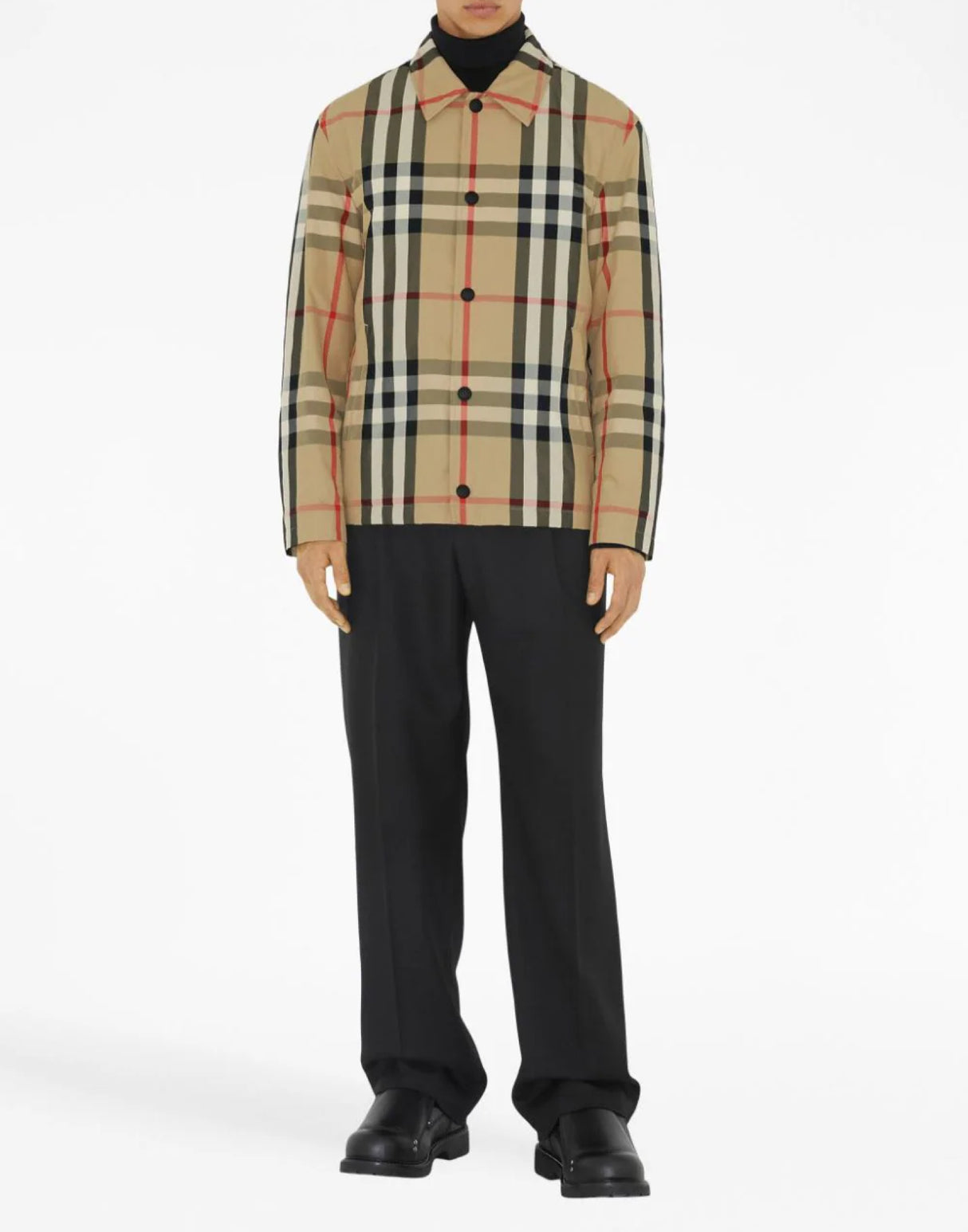 BURBERRY Sussex Check Shirt Jacket - Fall 2024 Edition