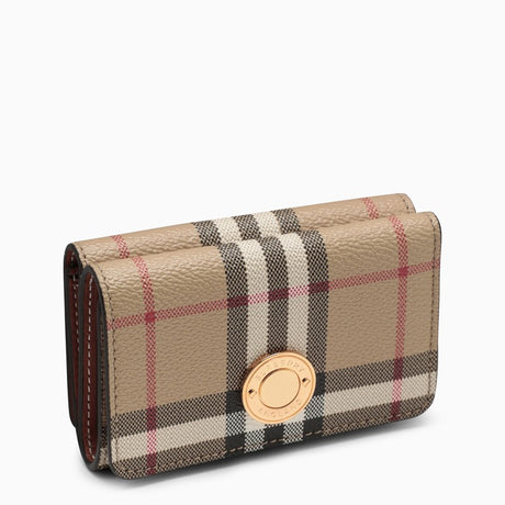 BURBERRY Fashionable Checkered Wallet for Women in Patchwork Design