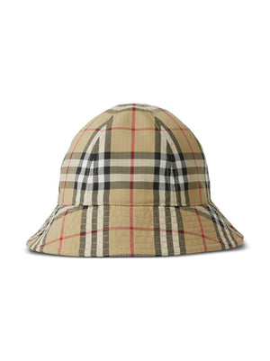 BURBERRY Vintage Check Nylon Bucket Hat - FW23 Collection