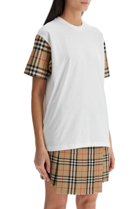 BURBERRY Relaxed Fit Logo T-Shirt in Organic Cotton - Women's XS