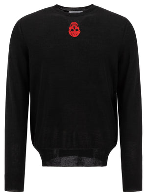 ALEXANDER MCQUEEN Men's Inverted Skull Sweatshirt - Fall/Winter 2024