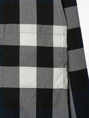 BURBERRY Navy FW24 Summerton Shirt for Men