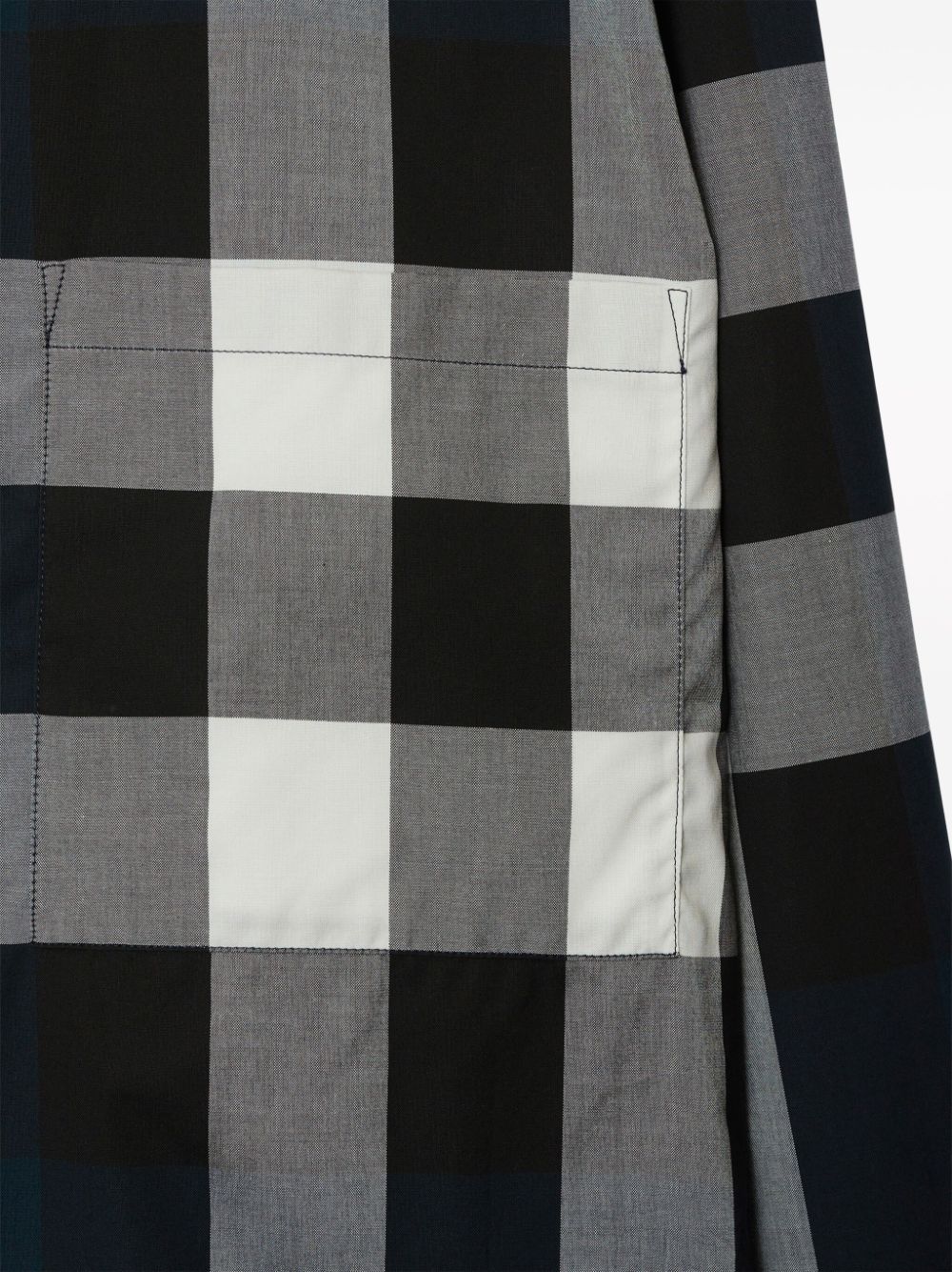 BURBERRY Men's Long Sleeve Blue Shirt - SS24 Collection