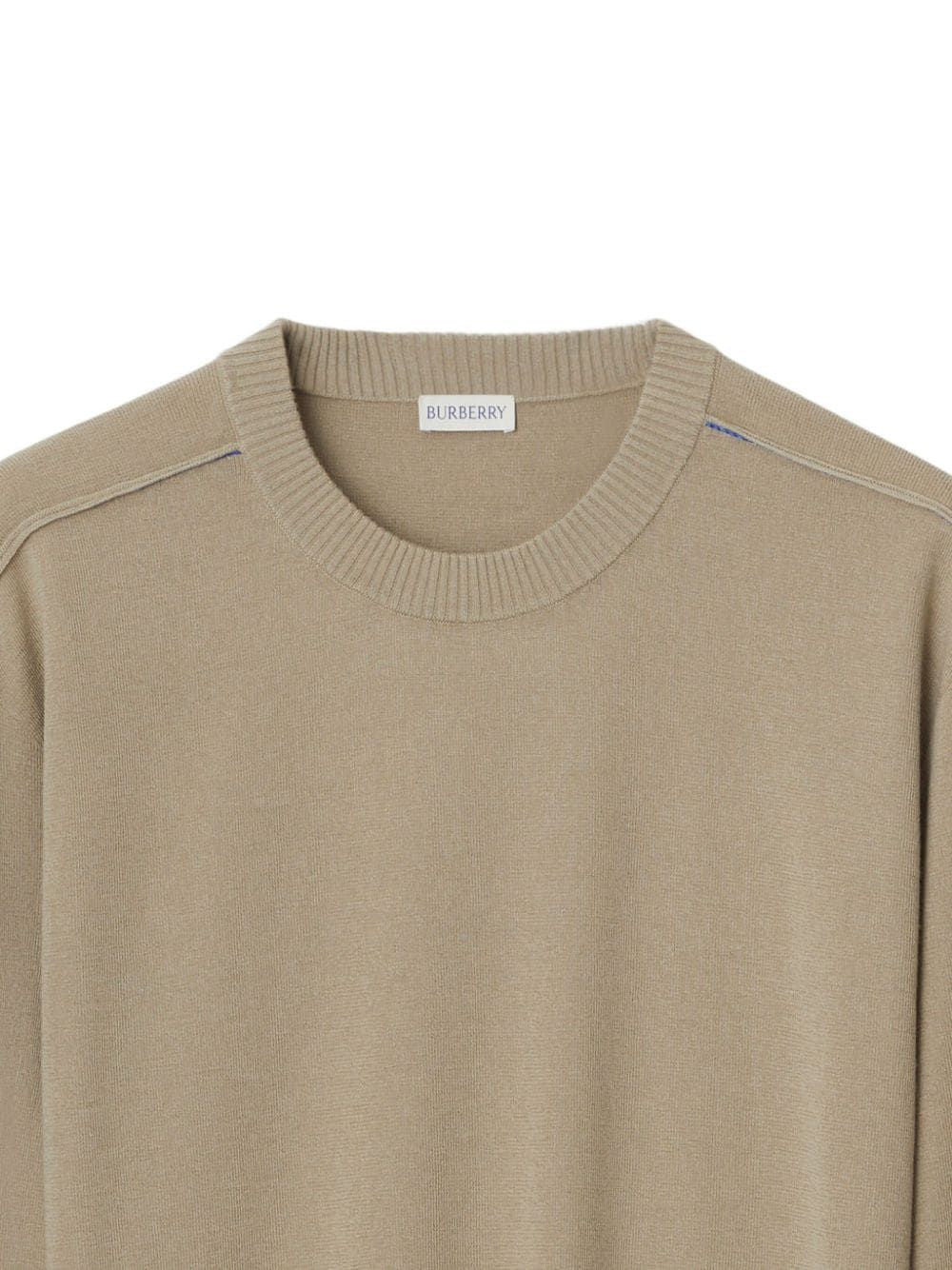 BURBERRY Men's FW23 Knitwear in Limestone