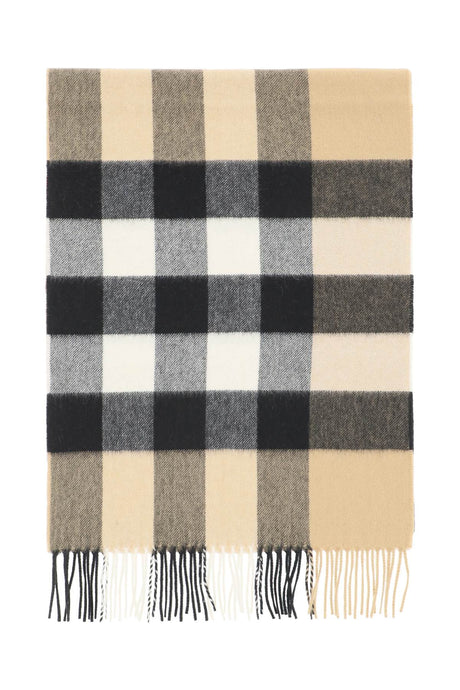 BURBERRY Classic Check Cashmere Scarf