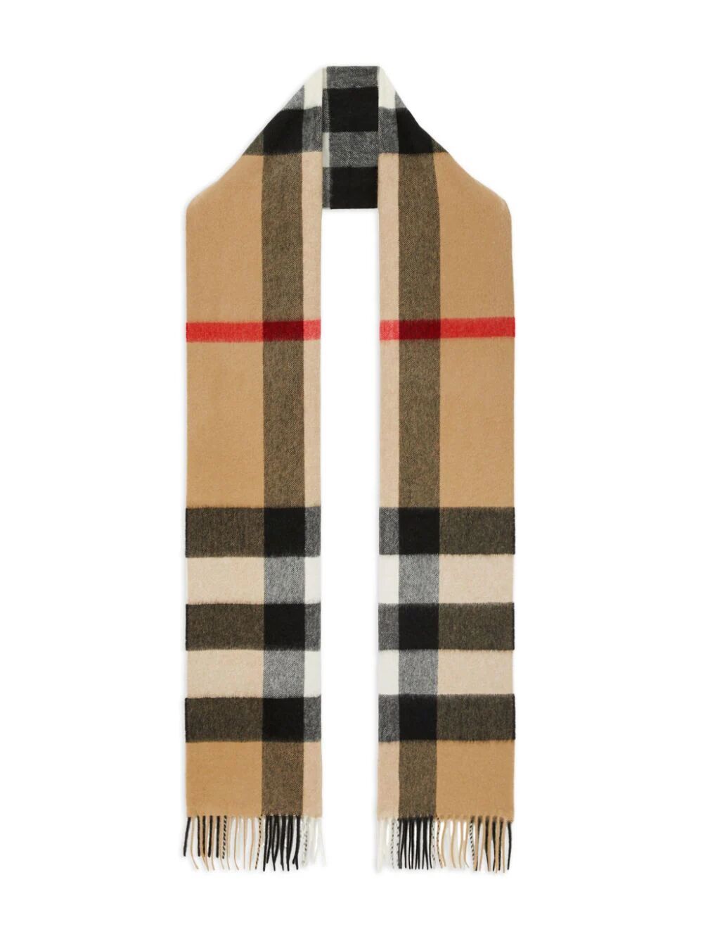 BURBERRY Classic Check Cashmere Scarf