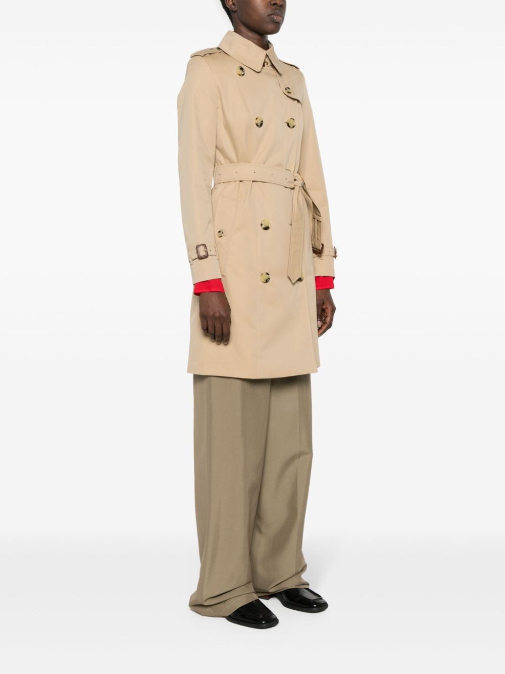 BURBERRY Elegant Chelsea Cotton Trench Coat