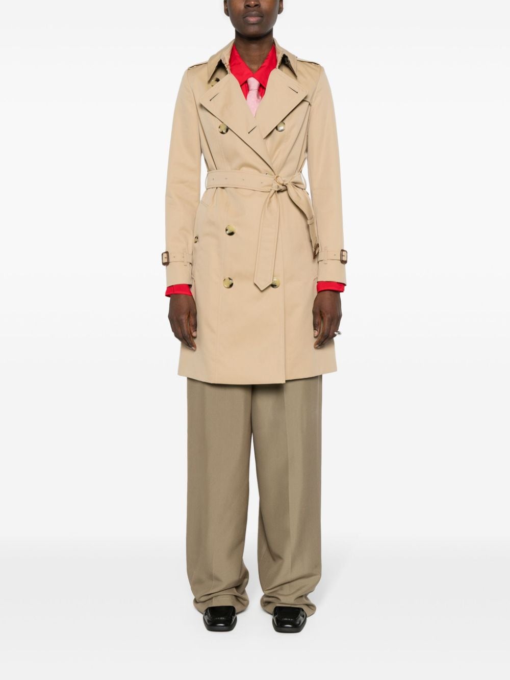 BURBERRY Elegant Chelsea Cotton Trench Coat