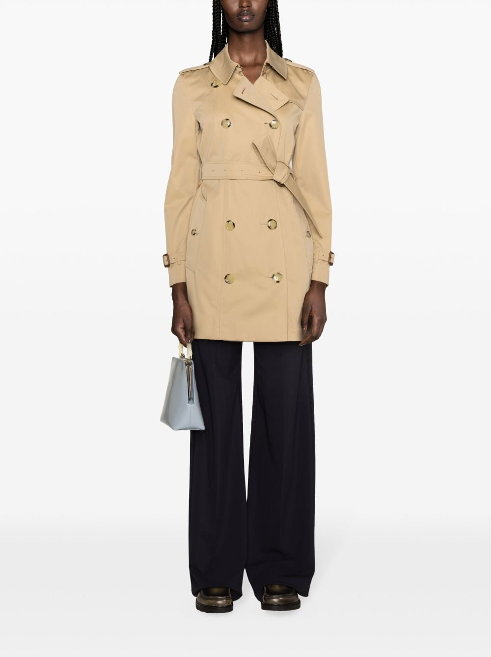 BURBERRY Classic Beige Trench Coat - 2024 Spring/Summer Collection