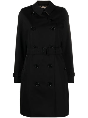 BURBERRY Black Women's Coats for 2024 Season