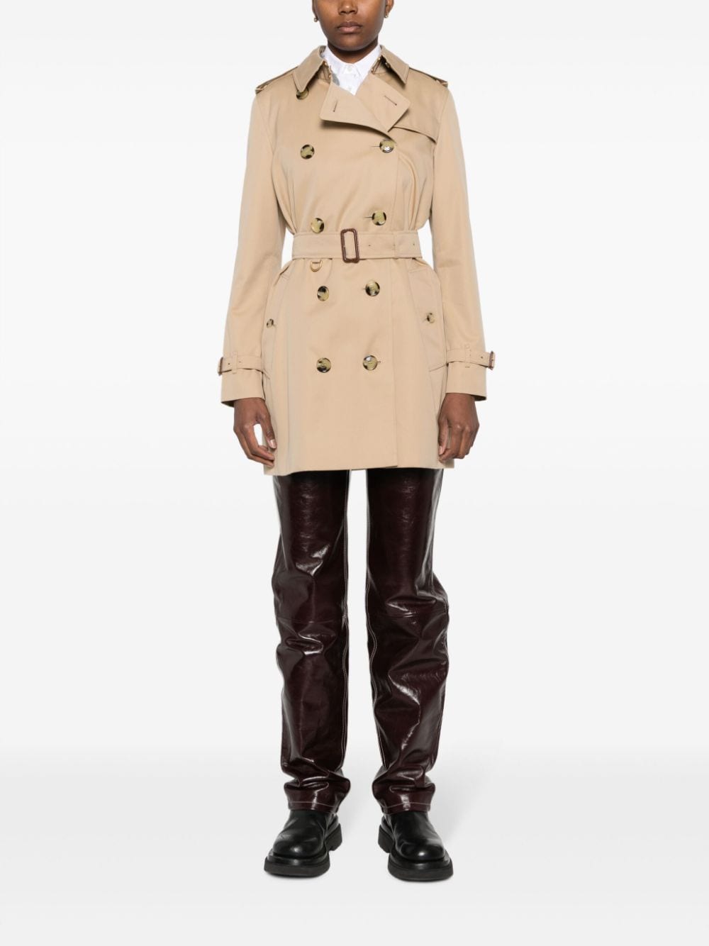 BURBERRY Beige 24SS Trench Coat for Women