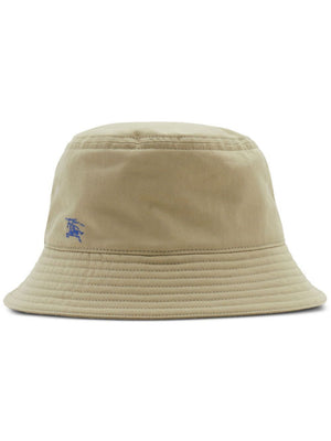 BURBERRY Elegant Beige Cotton Bucket Hat for Men