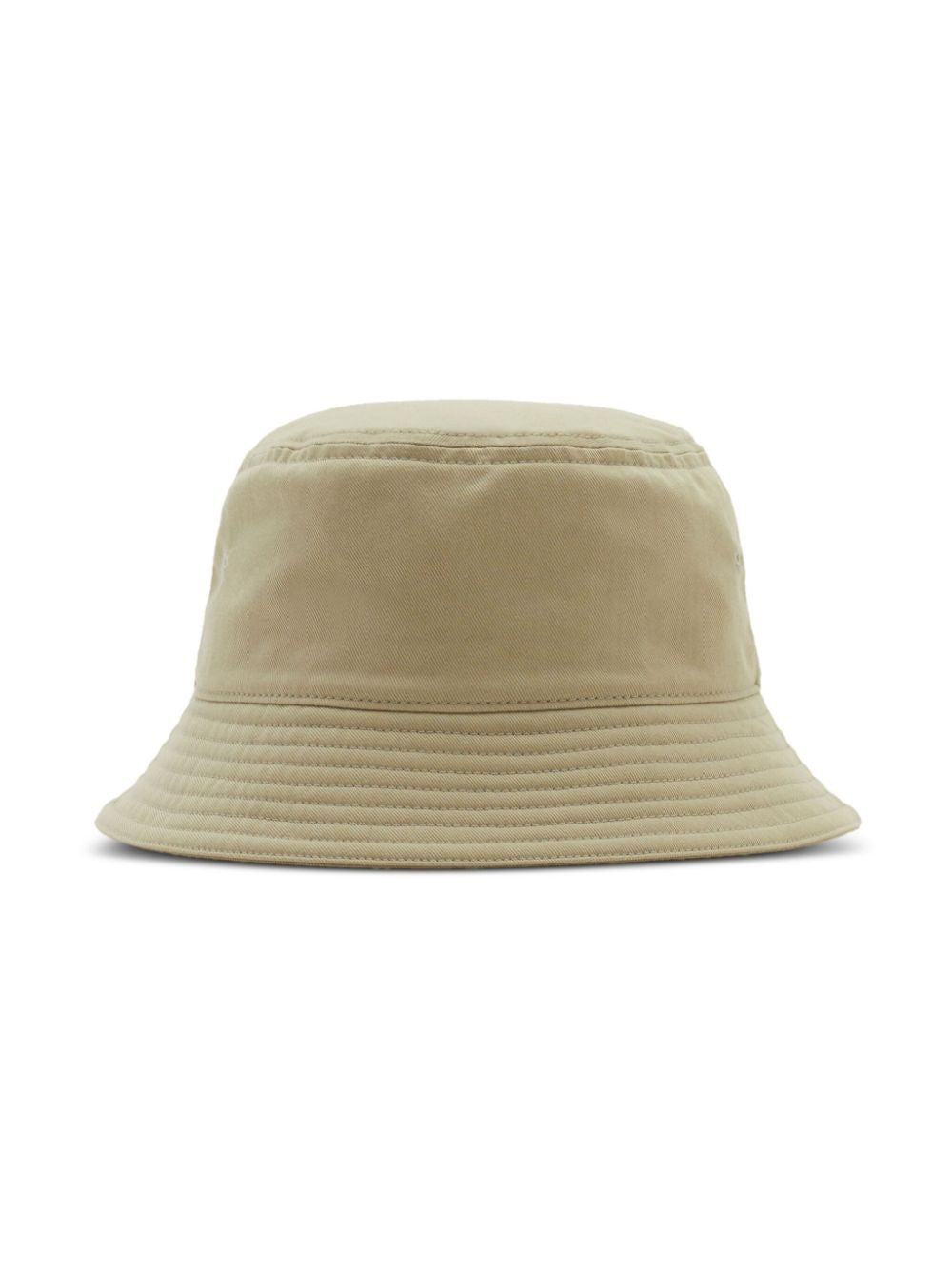 BURBERRY Elegant Beige Cotton Bucket Hat for Men