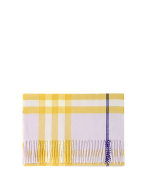 BURBERRY Classic Check Cashmere Scarf