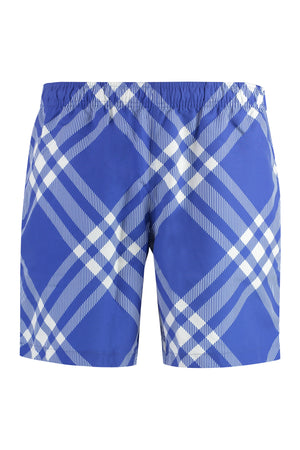 BURBERRY Stylish Blue Swim Shorts for Men