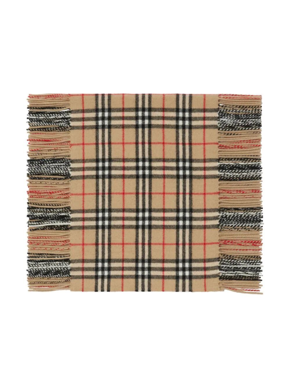 BURBERRY Unisex Cashmere Scarf - Perfect for SS24